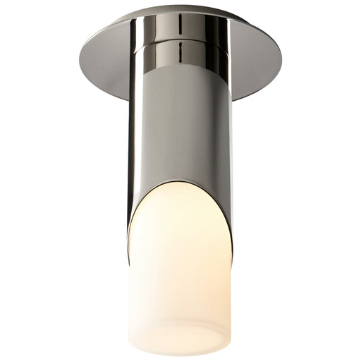 Ellipse LED Ceiling Mount Polished Nickel