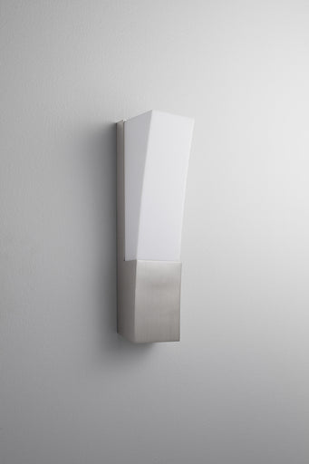 Crescent LED Wall Sconce Satin Nickel