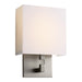 Quorum - 3-521-24 - LED Wall Sconce - CHAMELEON - Satin Nickel|Matte White Acrylic