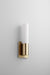 Quorum - 3-528-140 - LED Wall Sconce - Magneta - Aged Brass