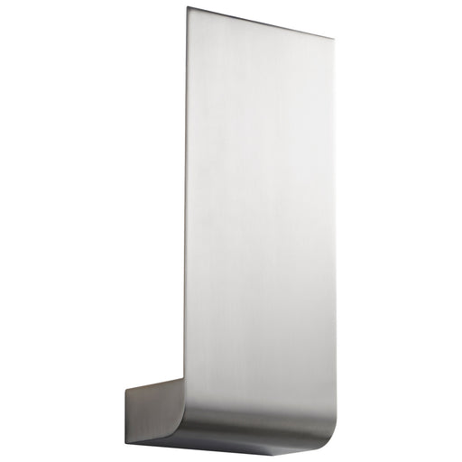 Halo LED Wall Sconce Satin Nickel