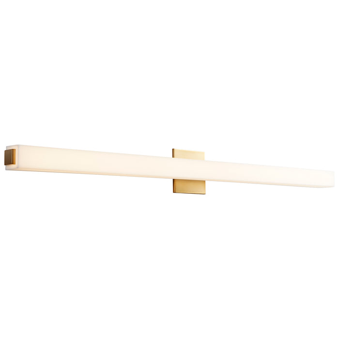 Quorum - 3-536-40 - LED Vanity - Adelphi - Aged Brass