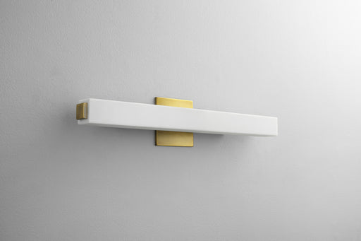 Adelphi LED Vanity Antique Brass