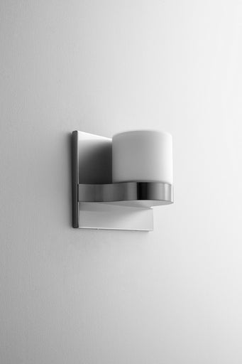 Olio LED Wall Sconce Satin Nickel