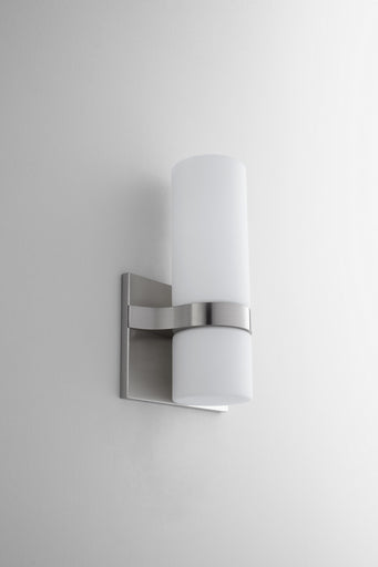 Olio LED Wall Sconce Satin Nickel