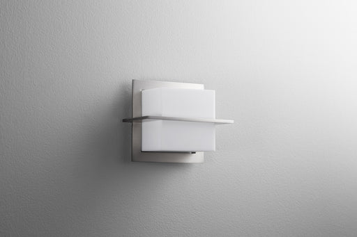 Metrix LED Wall Sconce Satin Nickel