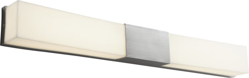 Crescent LED Vanity Satin Nickel
