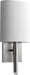 Oxygen - 3-587-124 - LED Wall Sconce - Beacon - Satin Nickel W/ White Linen