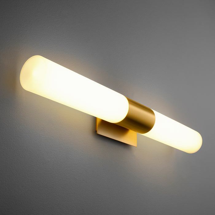 Quorum - 3-588-140 - LED Vanity - Magnum - Aged Brass