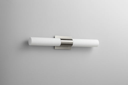 Magneta LED Vanity Satin Nickel