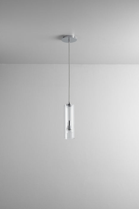 Quorum - 3-609-14 - LED Pendant - Gratis - Polished Chrome|Clear Clear