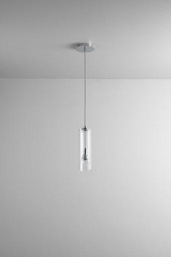 Gratis LED Pendant Polished Chrome|Clear Clear