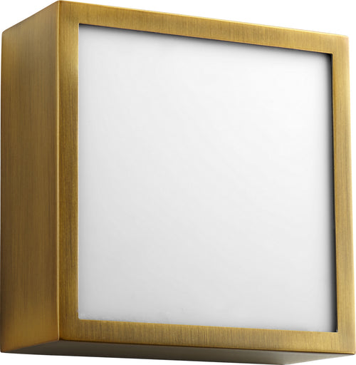 Pyxis LED Ceiling Mount Aged Brass