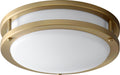 Quorum - 3-618-40 - LED Ceiling Mount - Oracle - Aged Brass