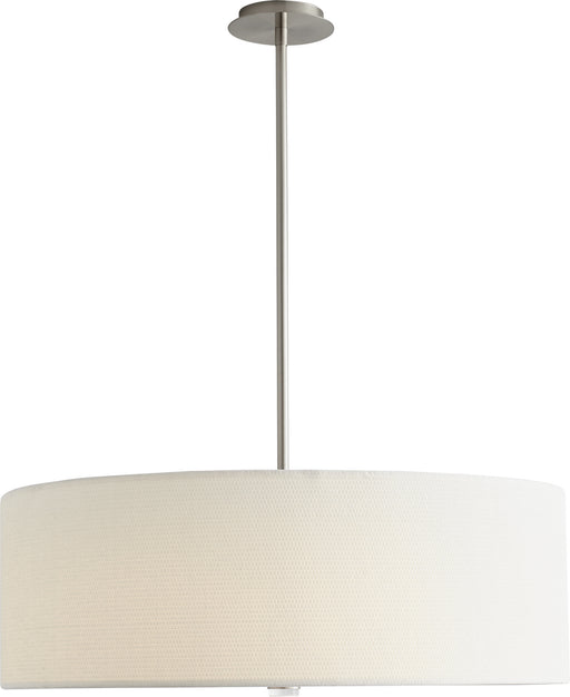 Quorum - 3-640-24 - LED Pendant - Echo - Satin Nickel|White Grass