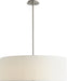 Quorum - 3-640-24 - LED Pendant - Echo - Satin Nickel|White Grass
