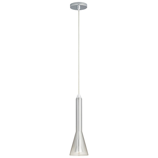 Quorum - 3-652-1314 - LED Pendant - Liberty - Polished Chrome|Smoke Ombre