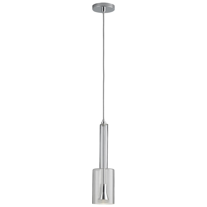 Quorum - 3-656-14 - LED Pendant - Spindle - Polished Chrome|Clear Clear