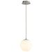 Quorum - 3-671-20 - LED Pendant - Luna - Polished Nickel