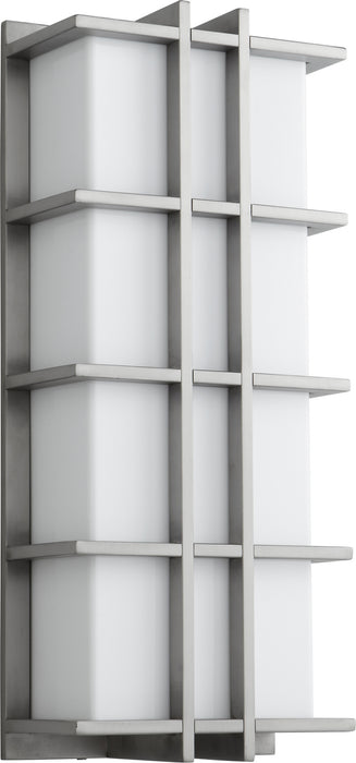 Quorum - 3-711-224 - LED Outdoor Lantern - Telshor - Satin Nickel