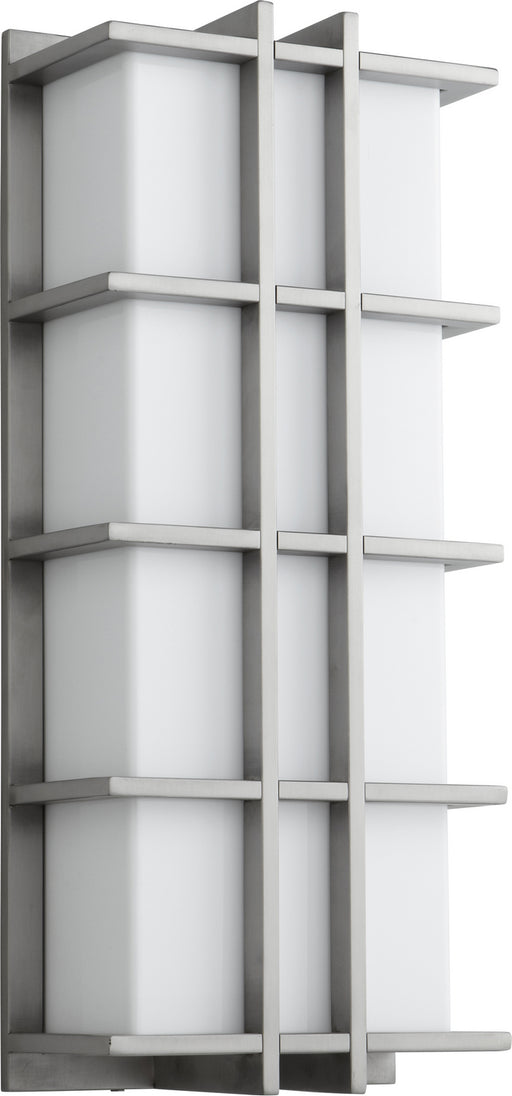 Quorum - 3-711-224 - LED Outdoor Lantern - Telshor - Satin Nickel