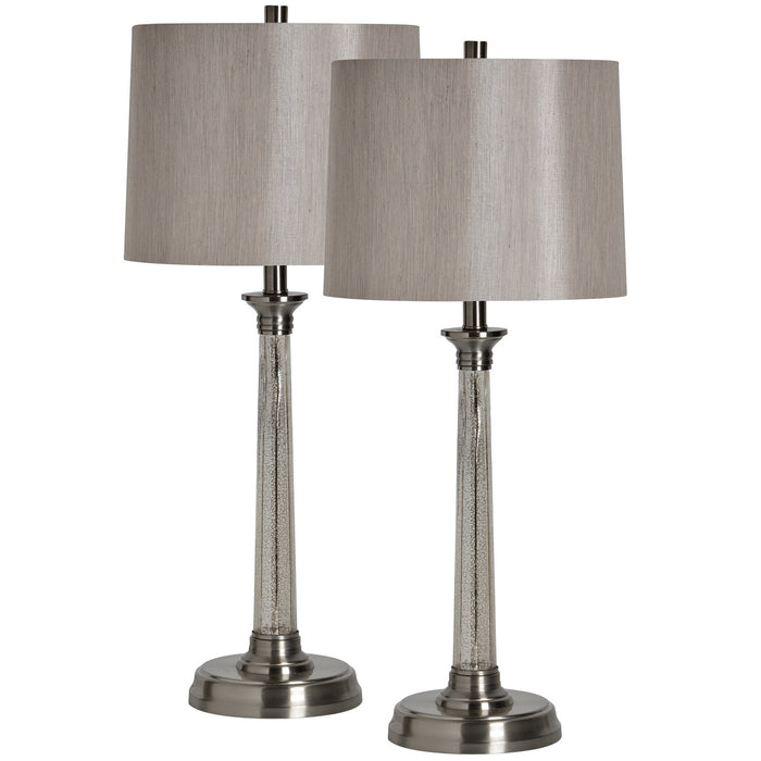 Renwil - COS336 - One Light Table Lamp - Brooks - Satin Nickel