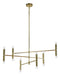 Renwil - LPC4002 - 12 Light Ceiling Fixture - Axis - Gold