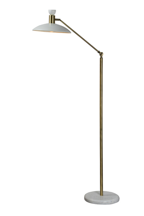 Renwil - LPF3037 - One Light Floor Lamp - Troilus - Brass