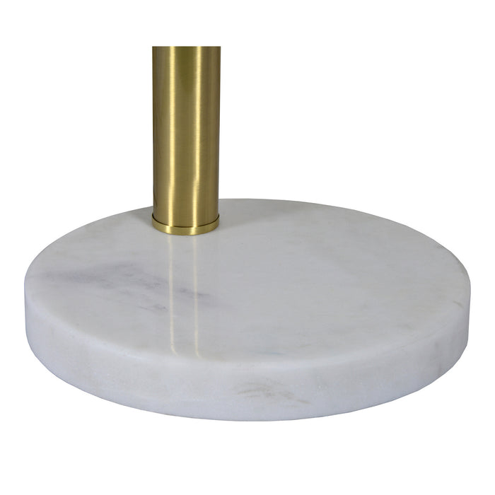 Renwil - LPF3072 - Three Light Floor Lamp - Dorset - Satin Brass