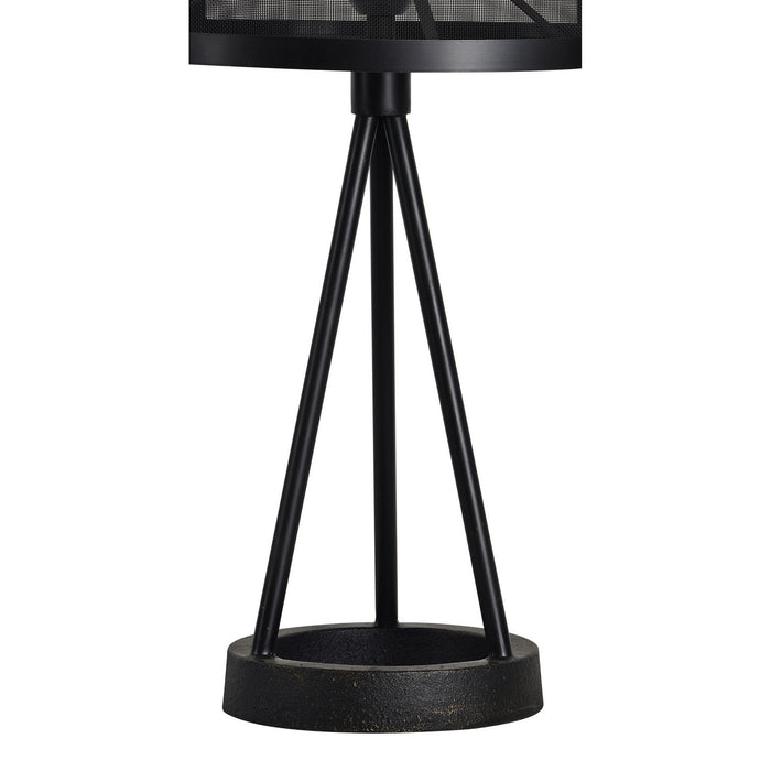 Renwil - LPT594 - One Light Table Lamp - Livingstone - Black