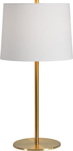Rexmund One Light Table Lamp Antique Brass