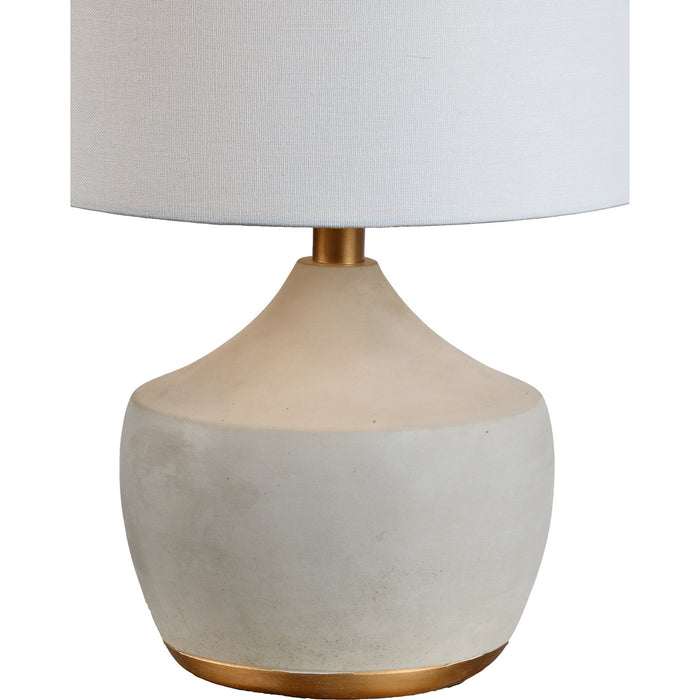 Renwil - LPT958 - One Light Table Lamp - Horme - Gray, Gold