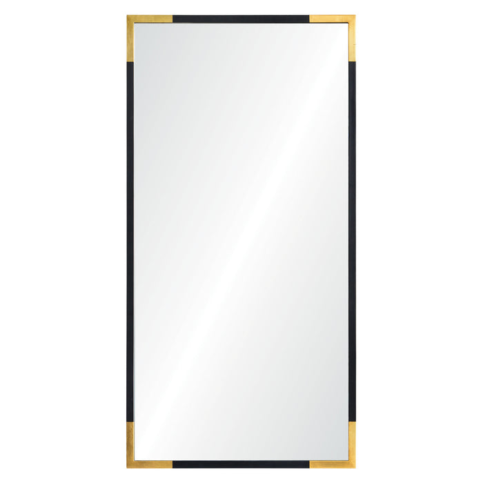 Renwil - MT1831 - Mirror - Osmond - Gold Leaf, Black