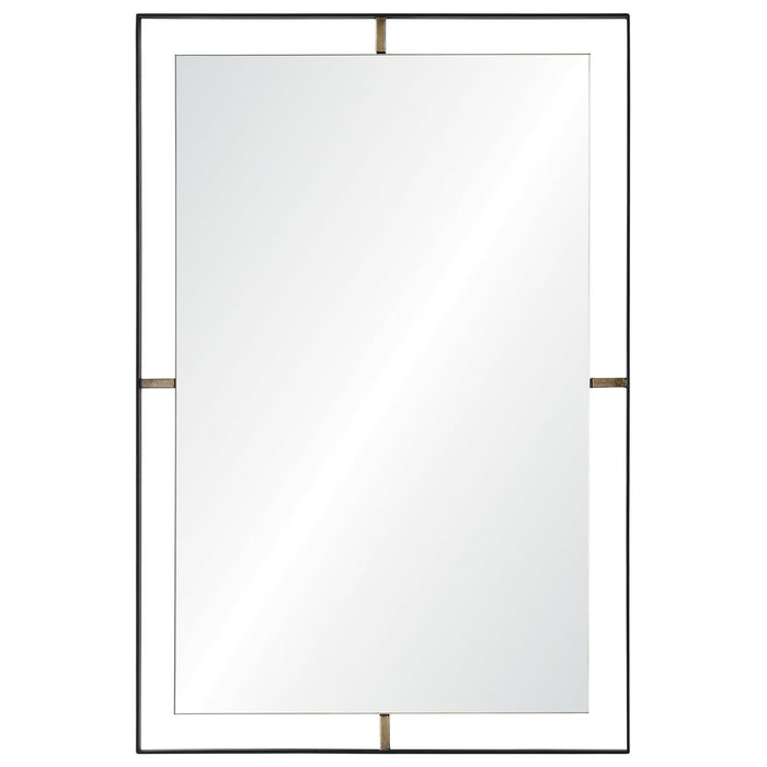 Renwil - MT1857 - Mirror - Heston - Black