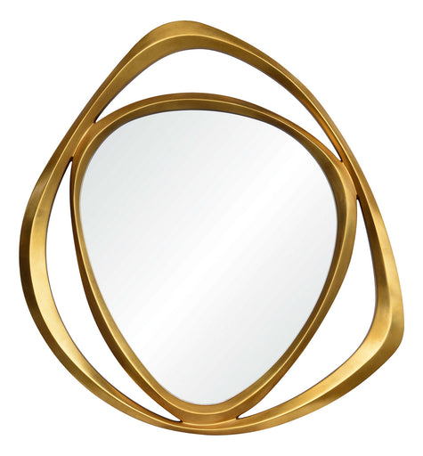 Goldie Mirror Gold Leaf
