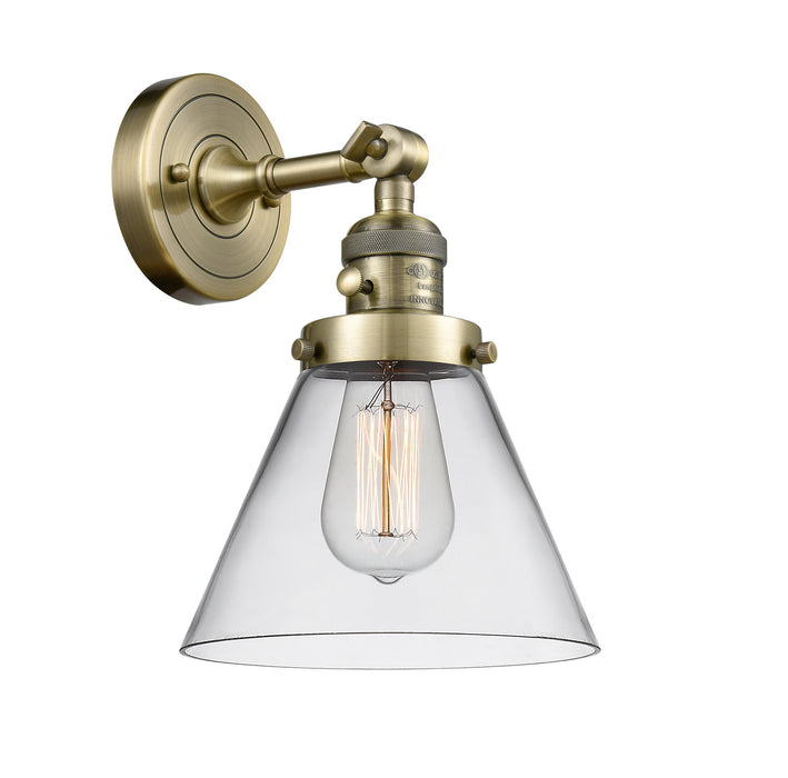 Innovations - 203SW-AB-G42-LED - LED Wall Sconce - Franklin Restoration - Antique Brass