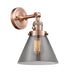 Innovations - 203SW-AC-G43-LED - LED Wall Sconce - Franklin Restoration - Antique Copper