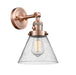 Innovations - 203SW-AC-G44-LED - LED Wall Sconce - Franklin Restoration - Antique Copper