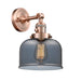 Innovations - 203SW-AC-G73-LED - LED Wall Sconce - Franklin Restoration - Antique Copper