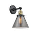 Innovations - 203SW-BAB-G43-LED - LED Wall Sconce - Franklin Restoration - Black Antique Brass