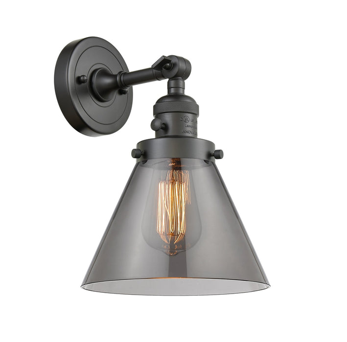 Innovations - 203SW-OB-G43-LED - LED Wall Sconce - Franklin Restoration - Oil Rubbed Bronze