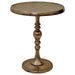 Renwil - TA033 - Accent Table - Romina Brass - Antiqued Brass