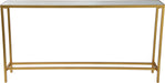 Renwil - TA252 - Console Table - Havana - Gold Leaf