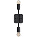 Renwil - WS008 - Two Light Wall Sconce - Albany - Black