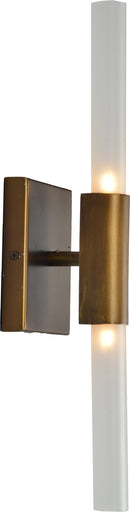 Sonoran Two Light Wall Sconce Brushed Bronze