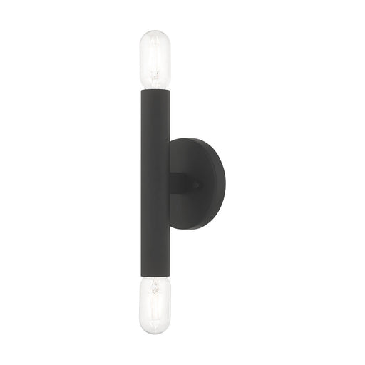 Copenhagen Two Light Wall Sconce Black