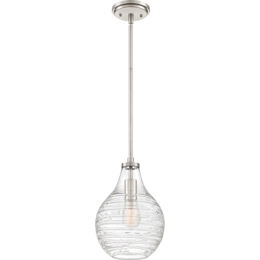 Genie One Light Mini Pendant Brushed Nickel