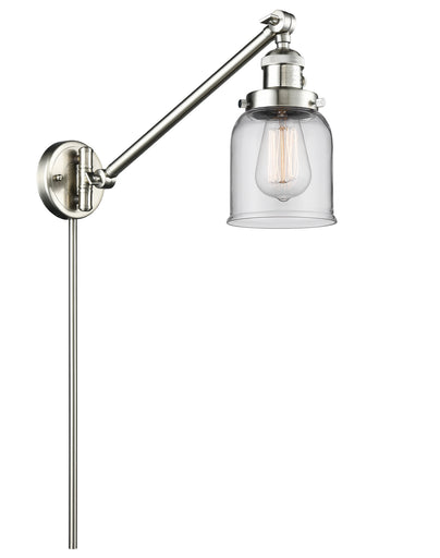 Franklin Restoration LED Swing Arm Lamp Brushed Satin Nickel