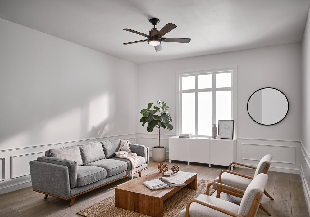 Kichler - 300052DBK - 52 Inch Ceiling Fan - Colerne - Distressed Black