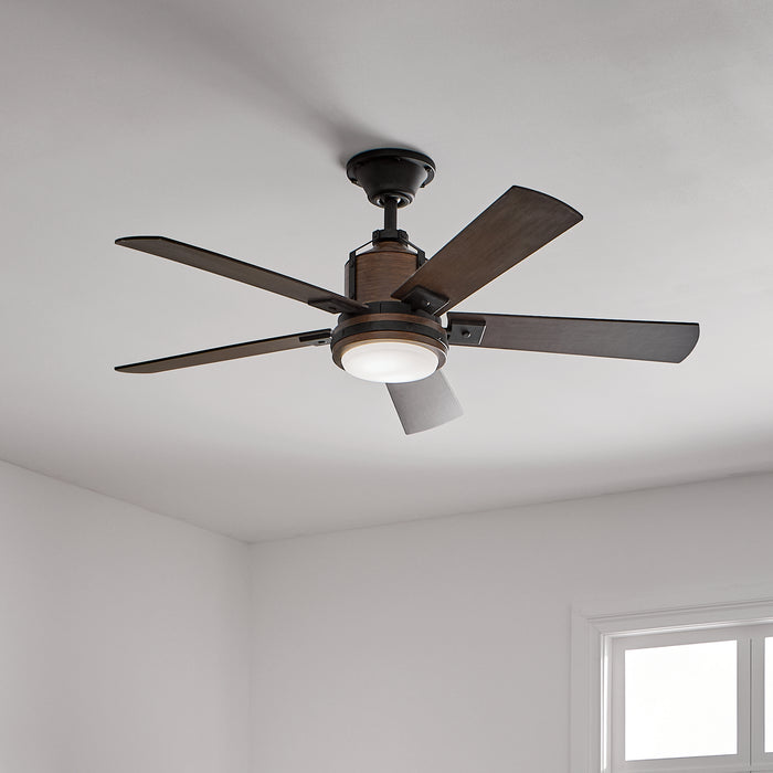 Kichler - 300052DBK - 52 Inch Ceiling Fan - Colerne - Distressed Black